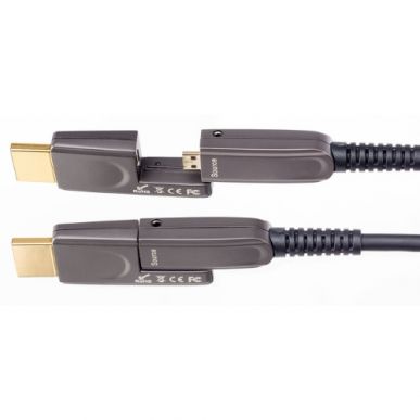 Оптический HDMI кабель Eagle Cable Profi Micro HDMI 2.0a 18Gbps D>A 10,0м